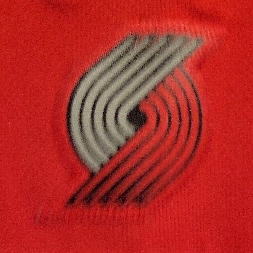 Vintage Adidas Damian Lillard Portland Trailblazers Red Basketball Jersey - Picture 5 of 8